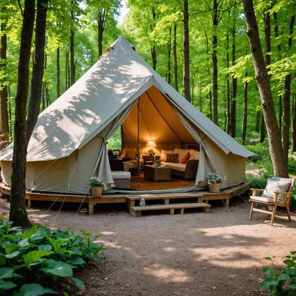 Top Glamping in Frankrijk: Ontdek Luxe en Elegantie op Chique Campings